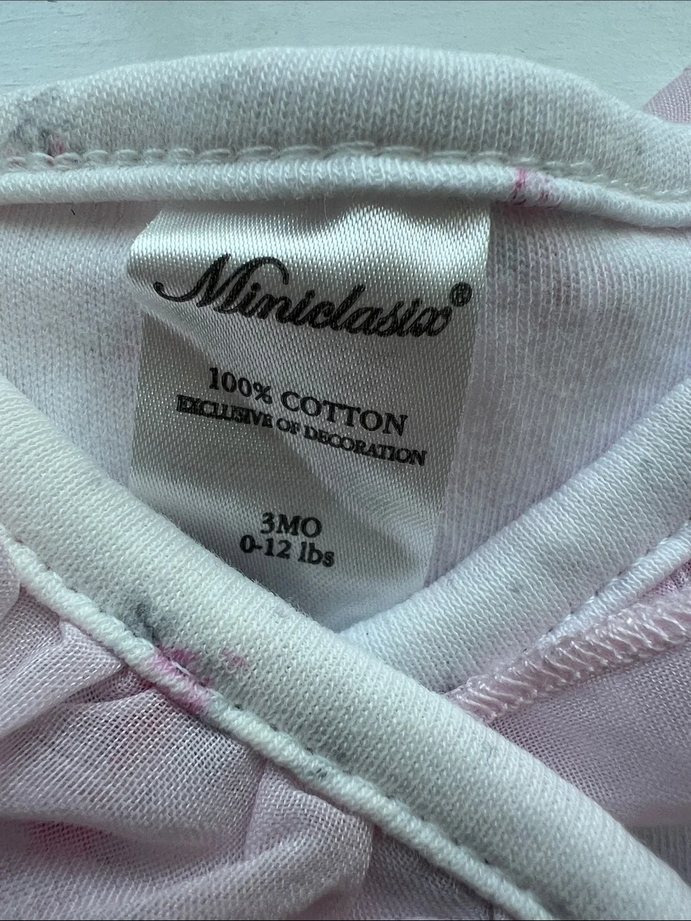 Pink Floral Ruffle Footie One-Piece for Baby Girls